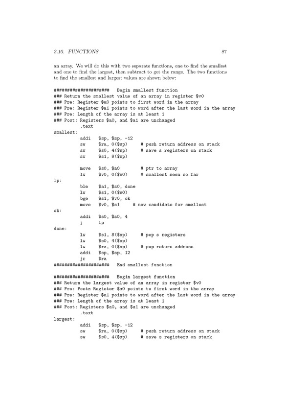 Computer Organization with MIPS - Page 87